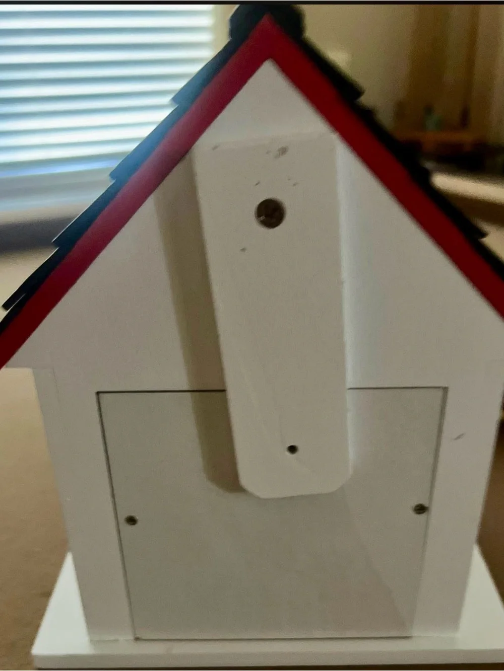 Disney White and Red Mickey Mouse Decorative Birdhouse